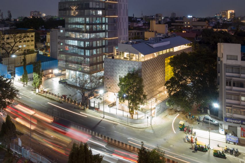Aerial view of The Museum of Art & Photography