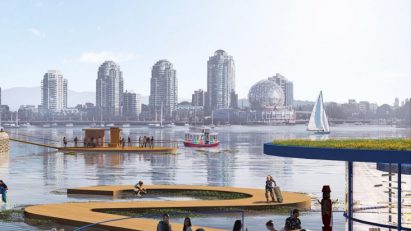Dezeen Debate features MVRDV’s “awfully idyllic” 2100 vision for Vancouver’s waterfront