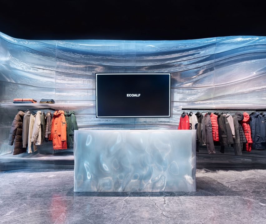 Interior of Ecoalf store in Las Rozas Village by Nagami