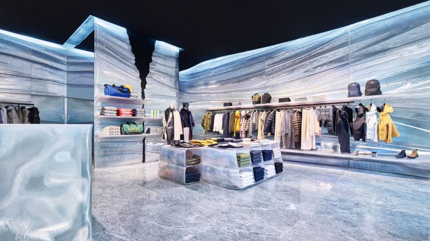Interior of Ecoalf store in Las Rozas Village by Nagami