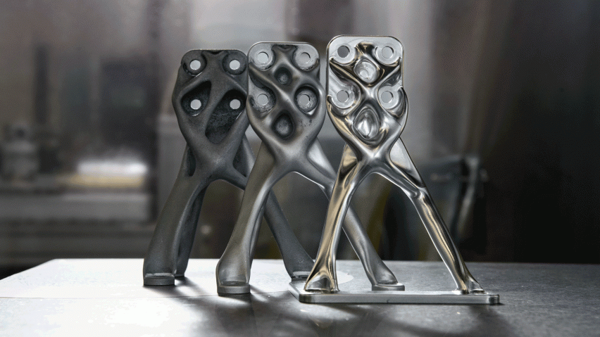 AI-designed titanium scaffold by NASA