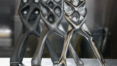AI-designed titanium scaffold by NASA