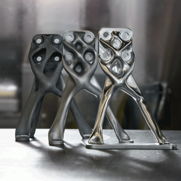 AI-designed titanium scaffold by NASA