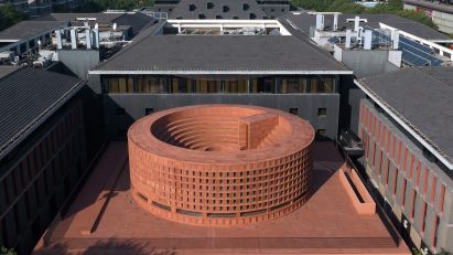 View of Qujiang museum extension by Neri & Hu