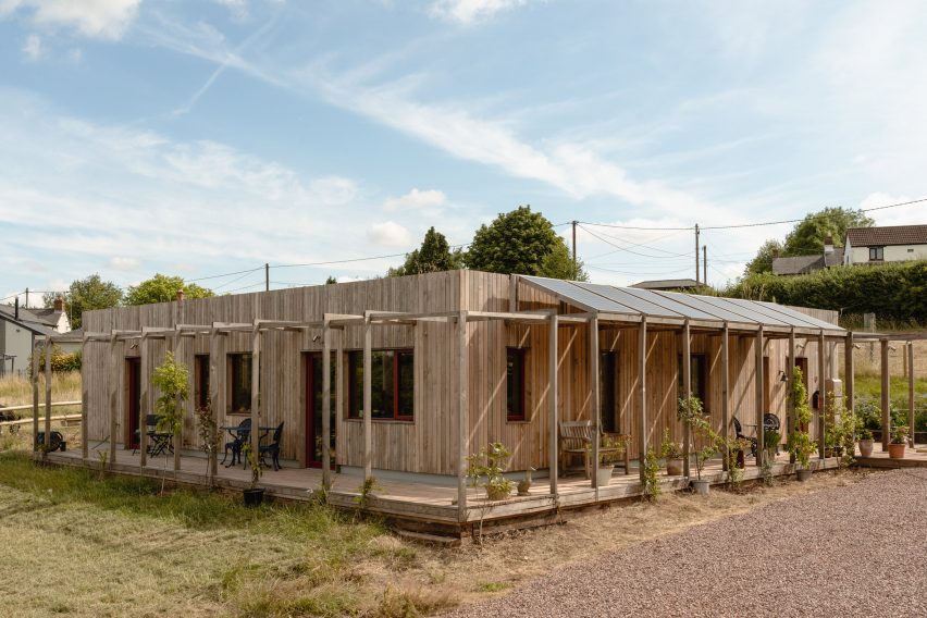 Exterior of Nest House by Studio Bark