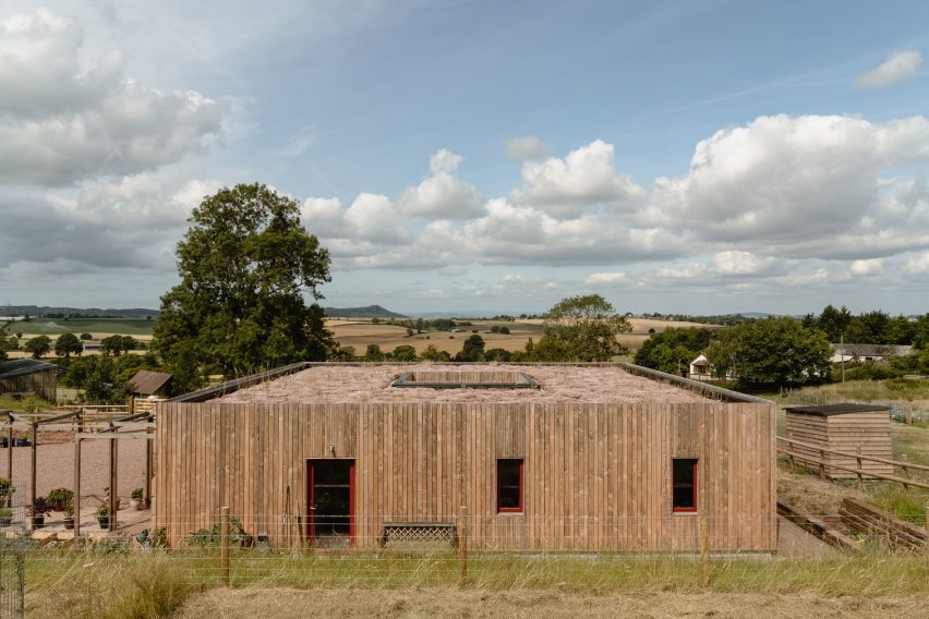 Exterior of Nest House by Studio Bark