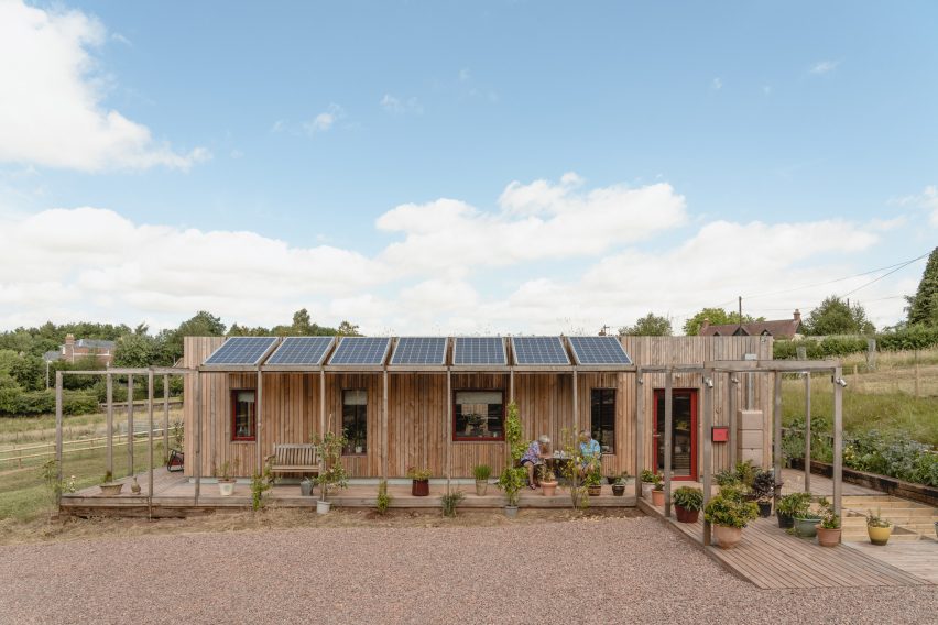 Exterior of Nest House by Studio Bark