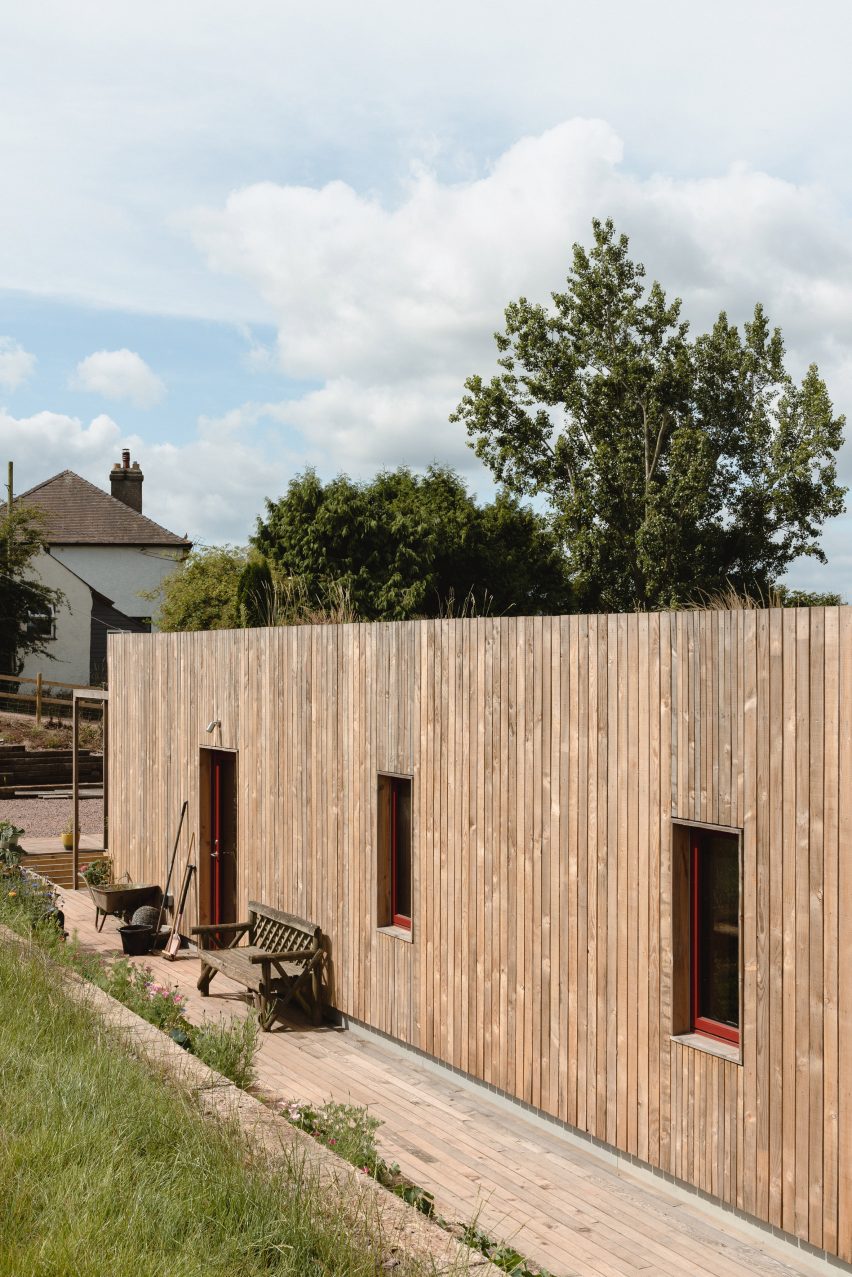 Exterior of Nest House by Studio Bark