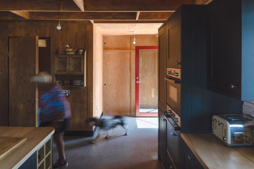 Interior of Nest House by Studio Bark
