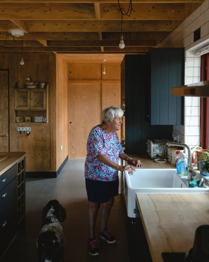 Interior of Nest House by Studio Bark