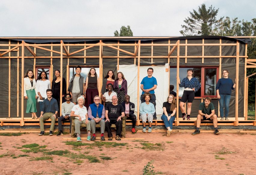 Construction of Nest House by Studio Bark
