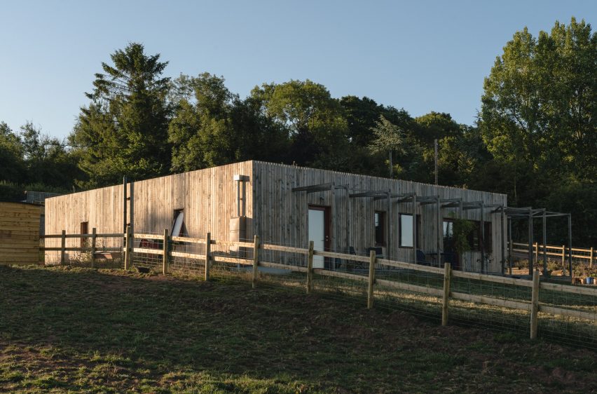 Exterior of Nest House by Studio Bark