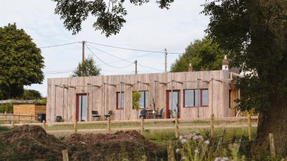 Exterior of Nest House by Studio Bark