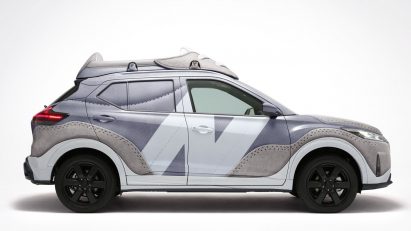 New Balance unveils Nissan Kicks 327 drivable trainer