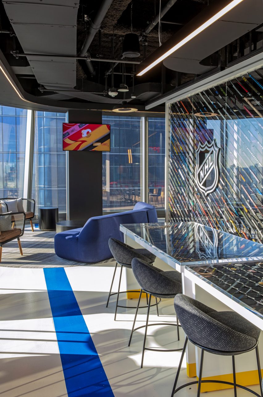 NHL headquarters in Manhattan