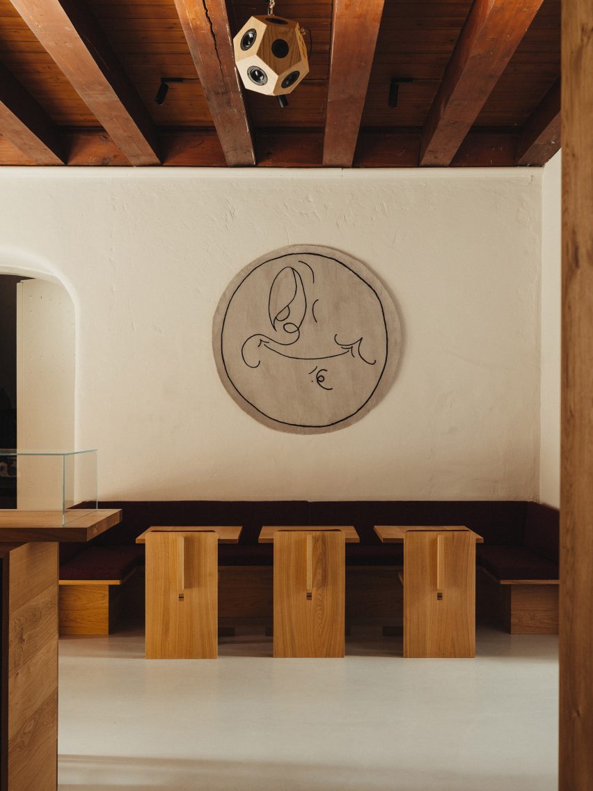 Furniture in Nikolaj Kunsthal by MEE Studio