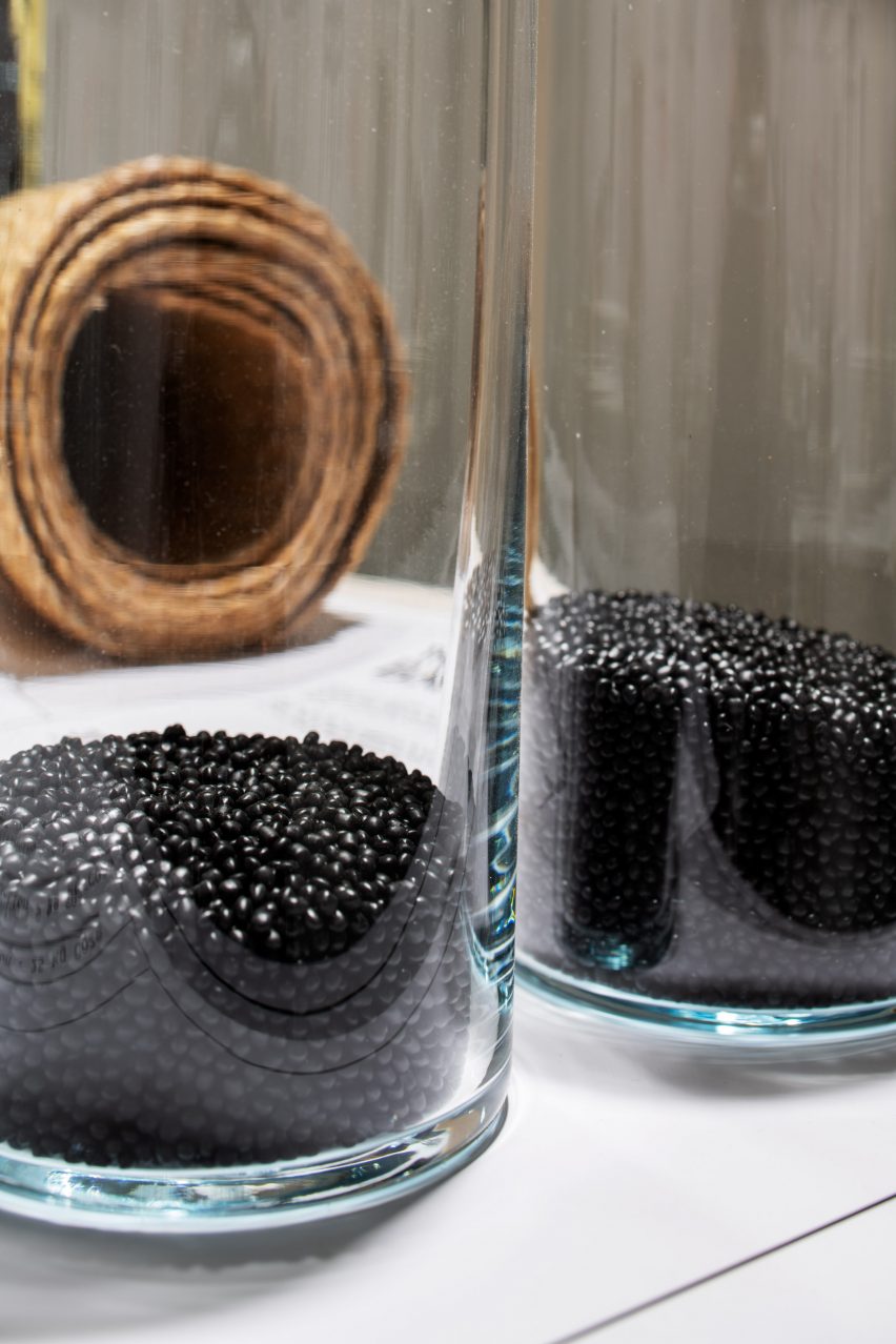 New materials at Now or never exhibition at Stockholm Furniture Fair