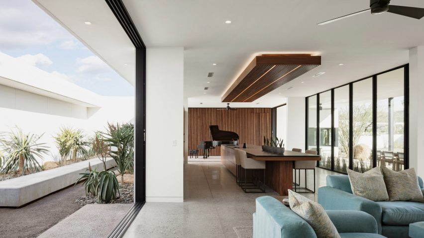 Ten homes with space-saving pocket doors that disappear into the walls