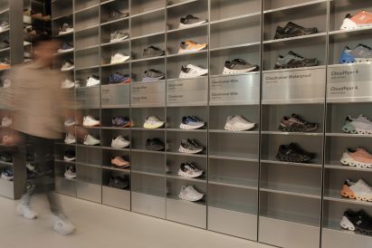 Steel trainer cabinet known as the magic wall
