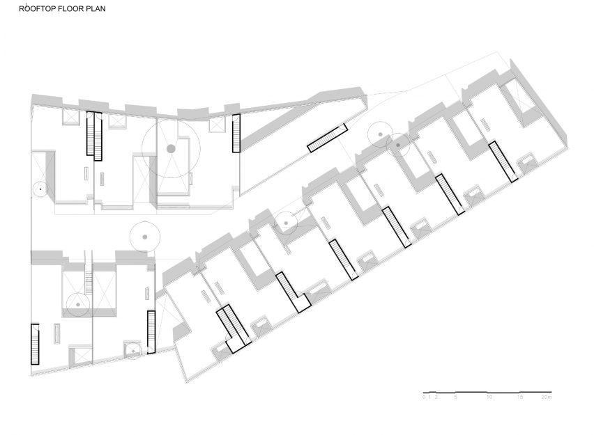 Rooftop floor plan