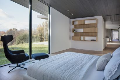 Bedroom within Roxbury House in Connecticut
