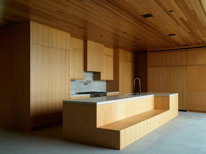 Laney Scalloped concrete house