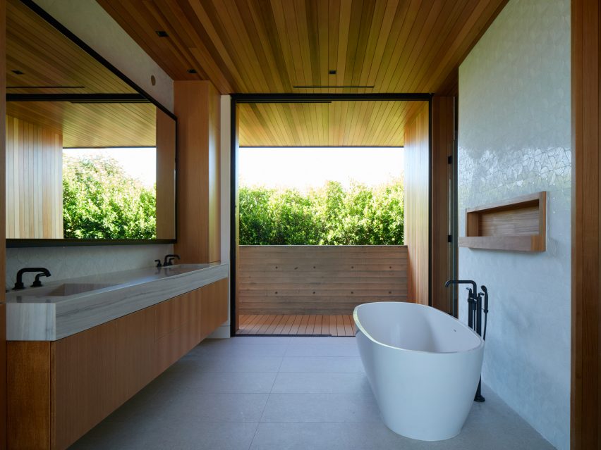 Laney Scalloped concrete house