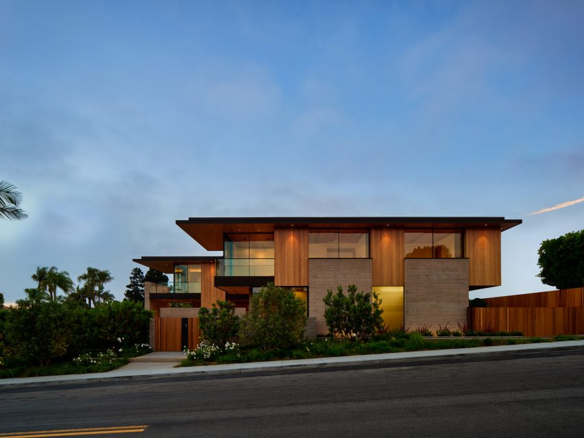 Laney Scalloped concrete house