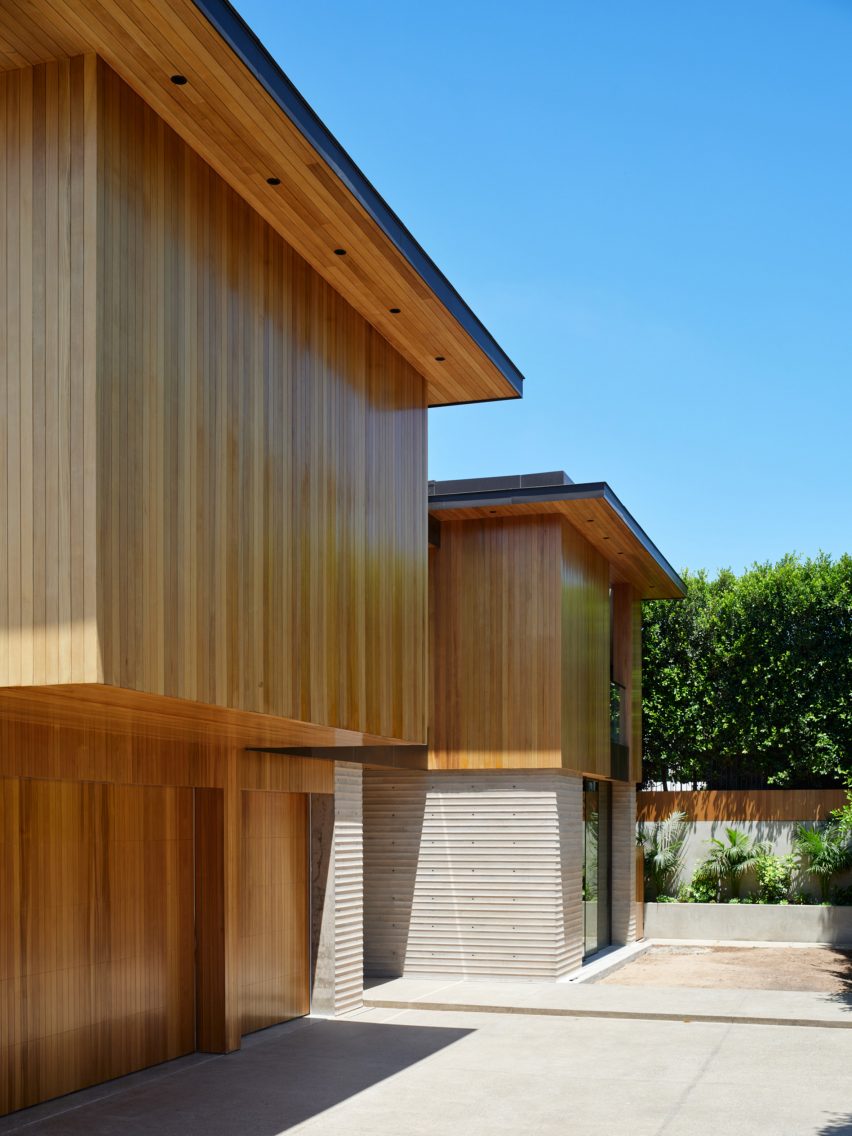 Laney Scalloped concrete house