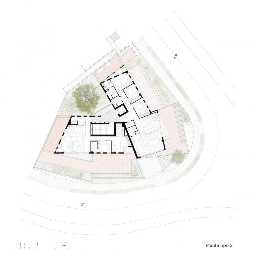 Second floor plan