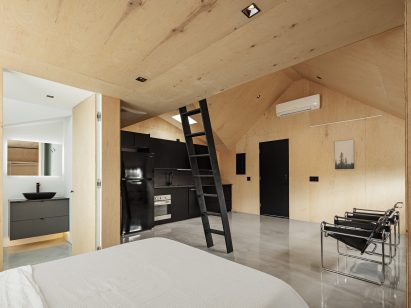 Interior view of apartment in Arizona by SinHei Kwok