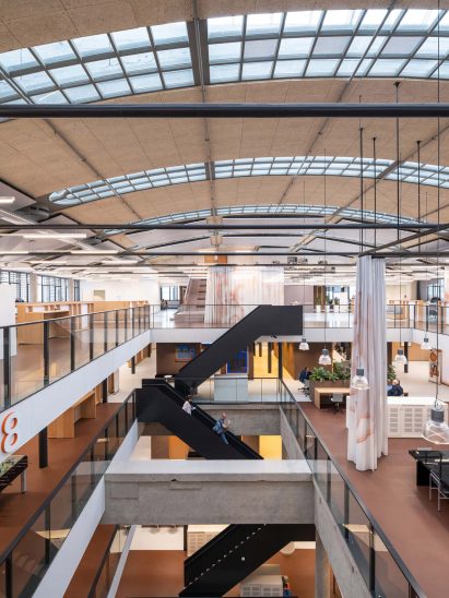 Interior of the PostNL offices