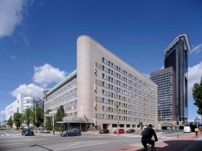 Photo of the exterior of PostNL offices