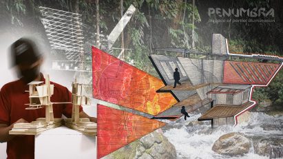 Composite image showing model photograph and graphics