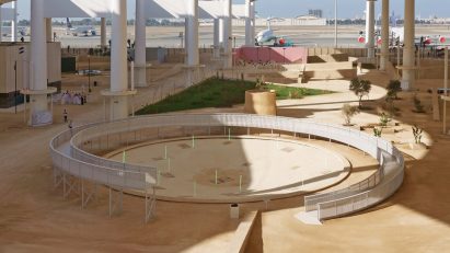 City as a Mosque installation at Islamic Arts Biennale by Studio Bound