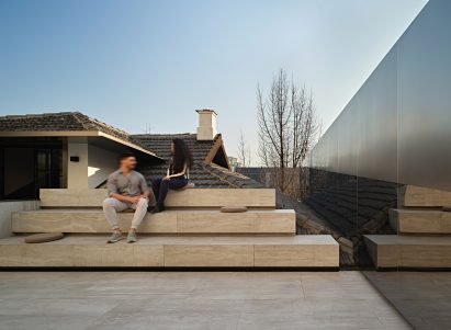 Terrace at the Gud restaurant by Studio8