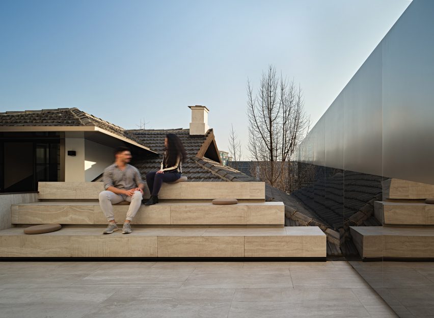 Terrace at the Gud restaurant by Studio8