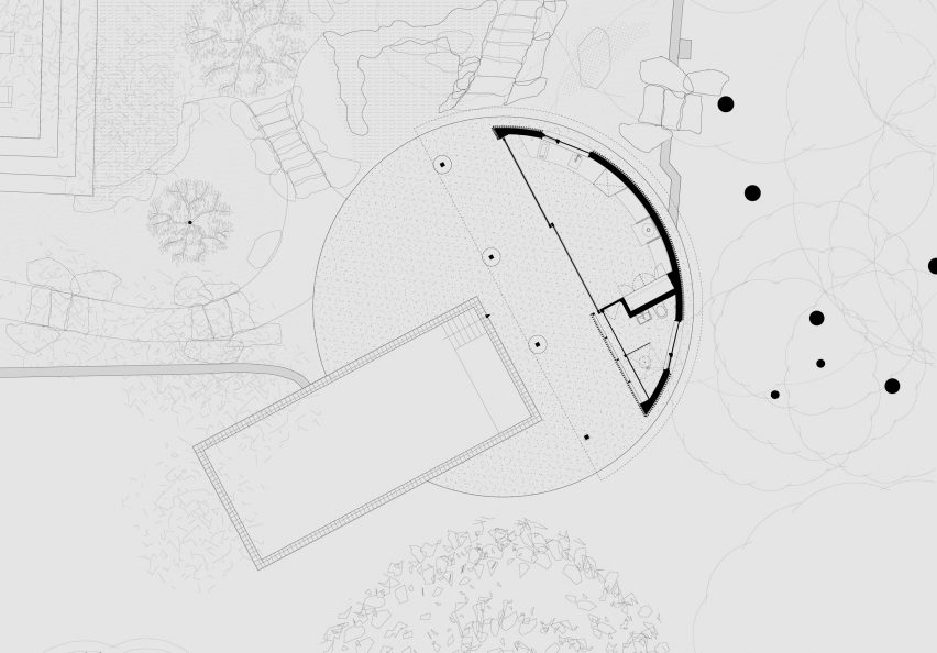 Plan of Pool House