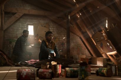 Interior set design in The Last of Us