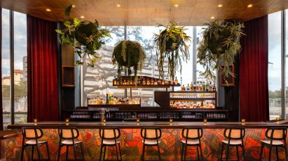 Gin Design Group completes jewel-toned restaurant The Lymbar in Houston