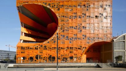 Cube-shaped buildings