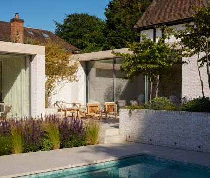 The Pines house extension by Ström Architects