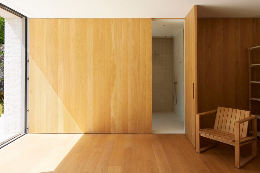 Gym in The Pines house extension by Ström Architects