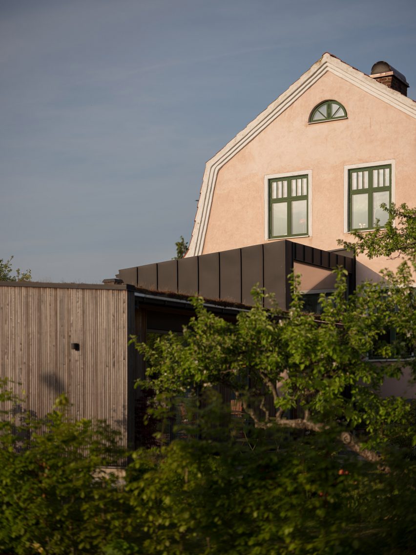 Exterior of Timjan Villa by Johan Sundberg Arkitektur
