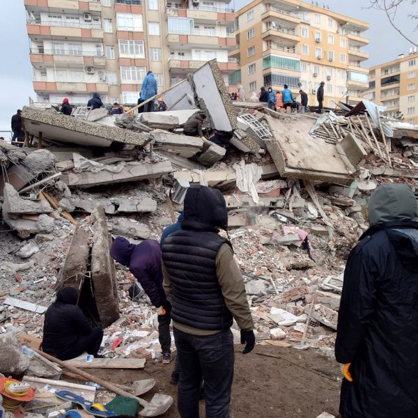 Damage after the Turkey earthquake