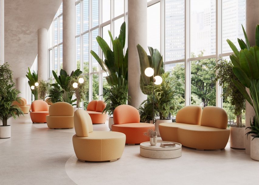 Twin Moon seating collection by Pepe Albargues for Missana