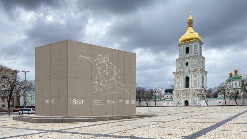 Ukraine war monument