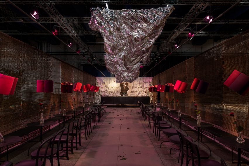 View of Underbar at Stockholm Furniture Fair by Jonas Bohlin