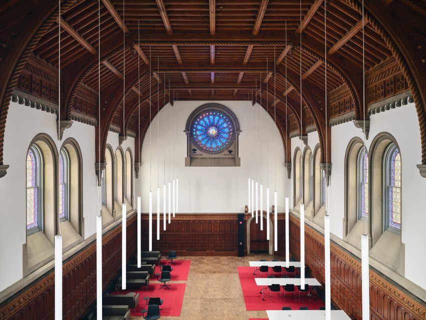 Great Hall used as a reading room