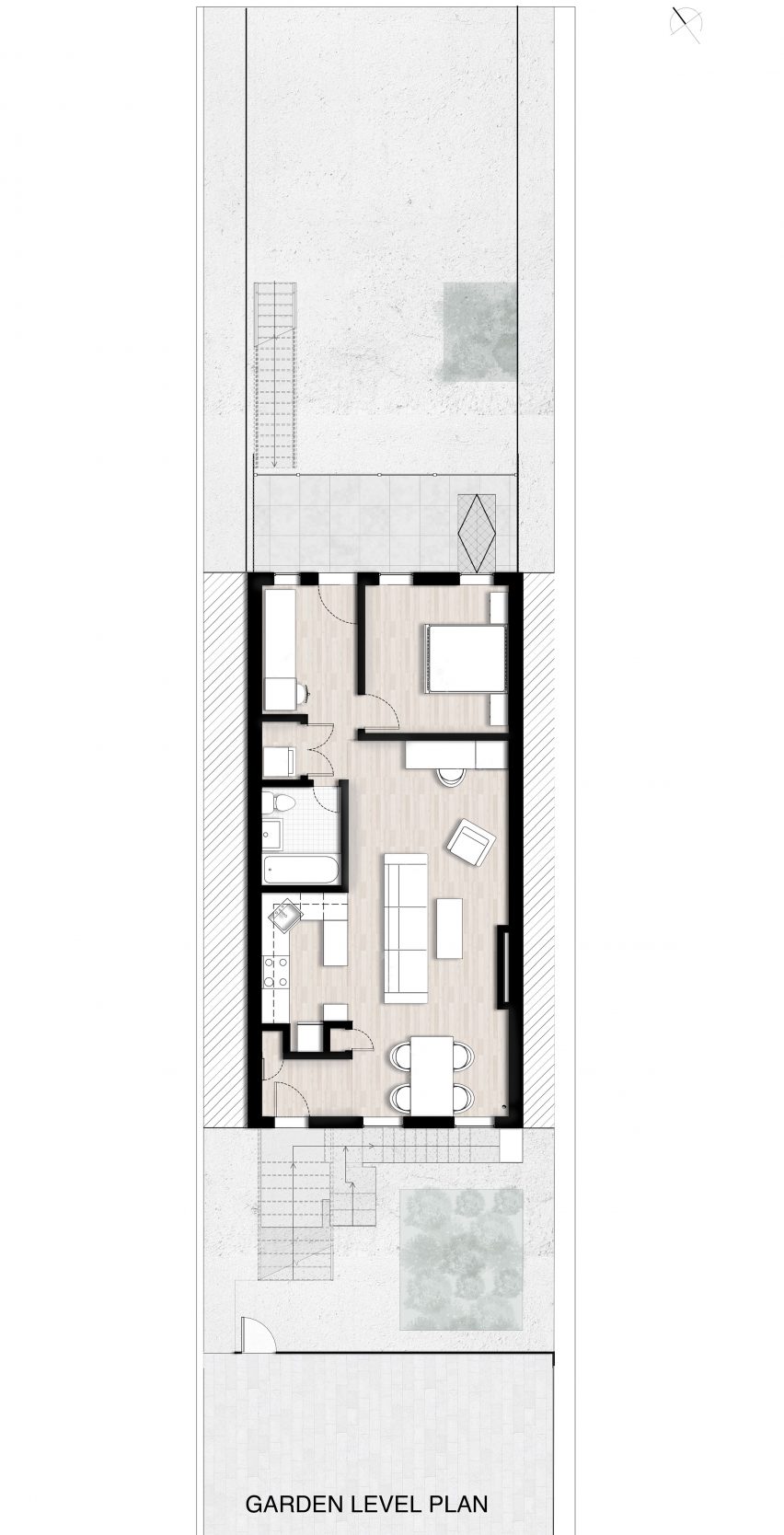 Warren Street townhouse studio vural